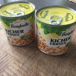 Kichererbsen vorher