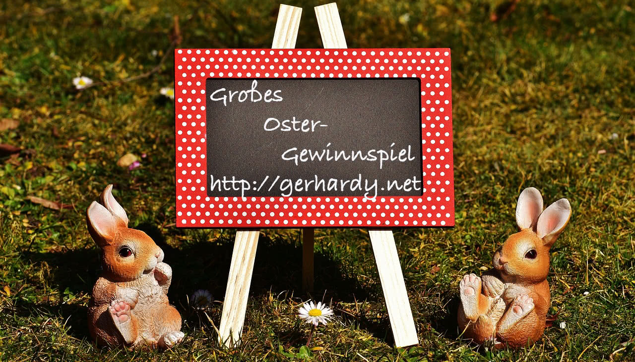 Osterverlosung: nur noch 24h Zeit