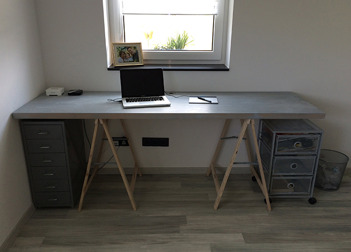 Diy: schreibtisch selber bauen michael gerhardy