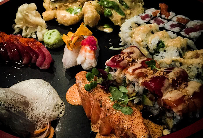 Sushi im "Ono" by Steffen Henssler