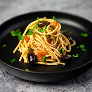 Sensationell gute Spaghetti Puttanesca