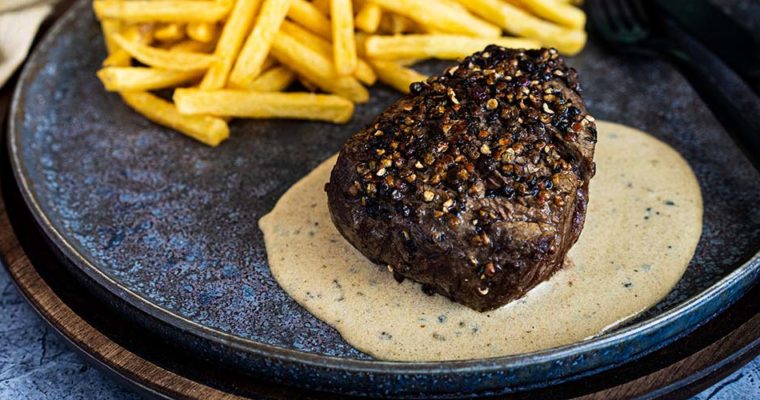Steak au Poivre in 30 Minuten
