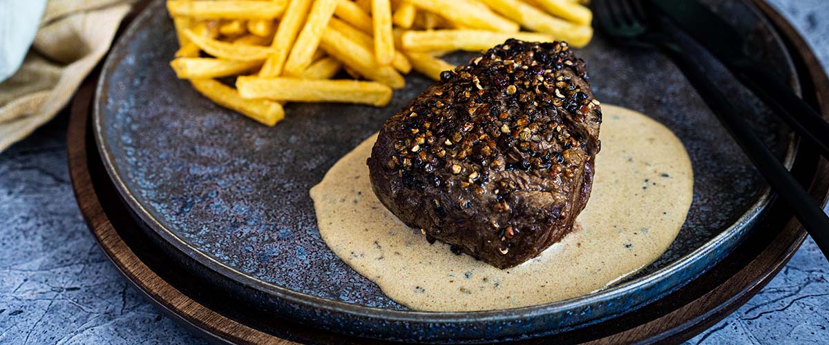 Steak au Poivre in 30 Minuten