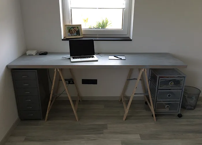DIY: Schreibtisch selber bauen