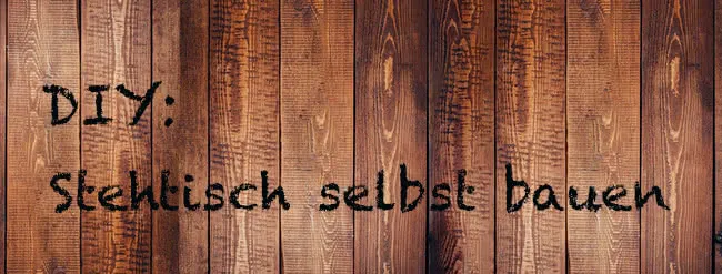 DIY: Stehtisch aus Ölfass bauen