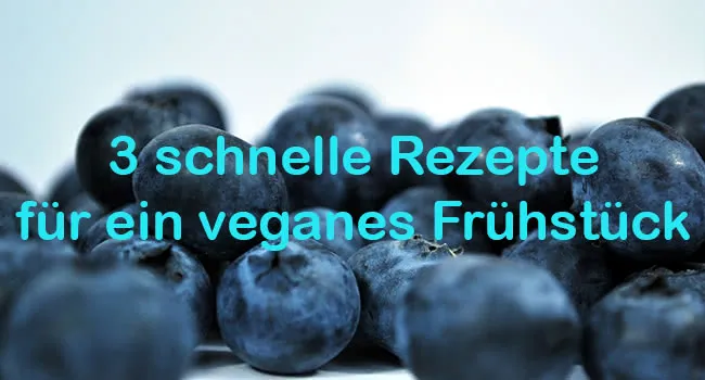 Veganes Frühstück: 3 leckere Rezepte