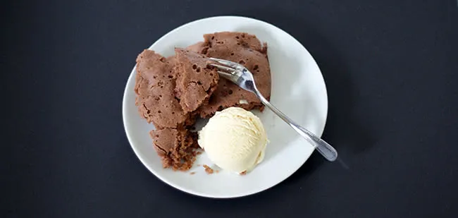 Schoko-Kirsch-Cobbler