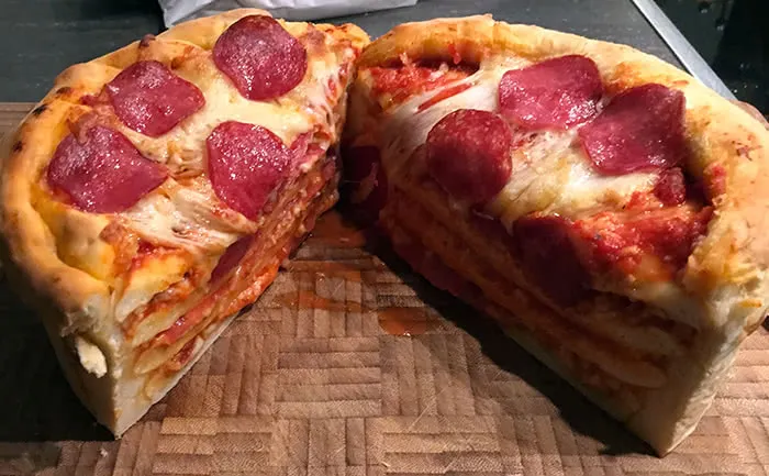 herzhafte Kuchen - Pizzatorte - Final