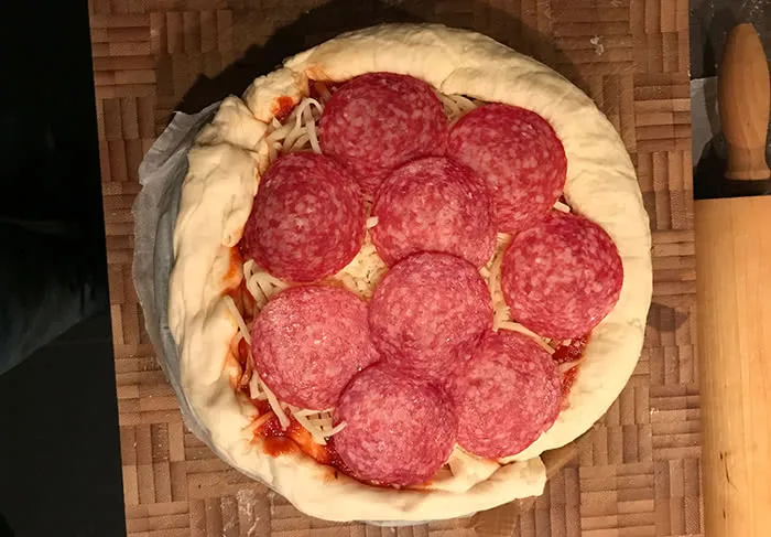 herzhafte_Kuchen Pizzatorte - letzte Lage