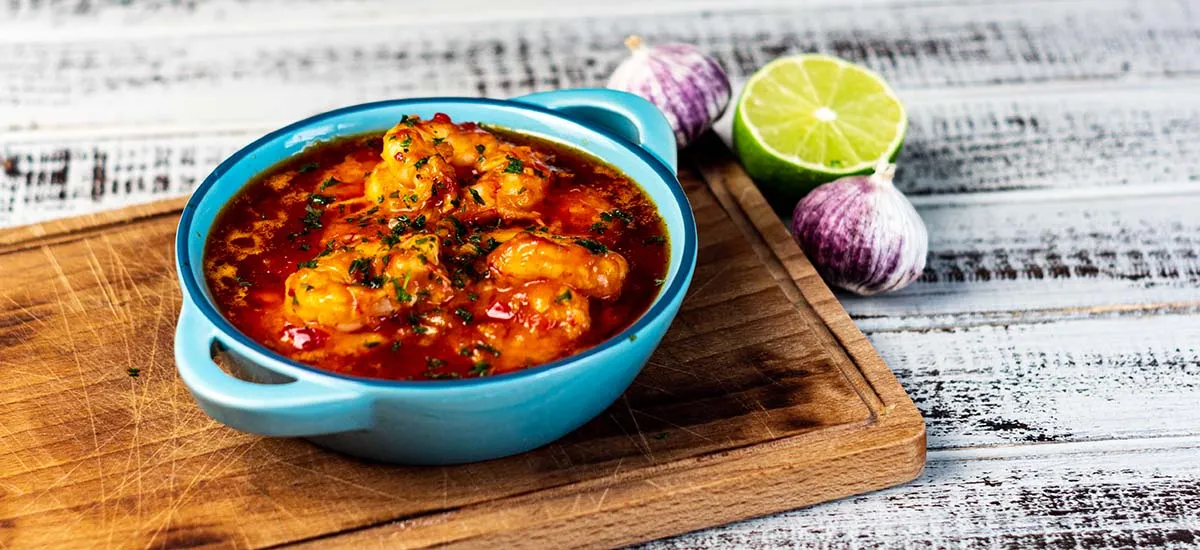 schnelles Rezept für gebackene Garnelen